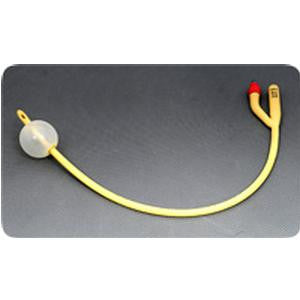 Amsino AMSure® Silicone Coated 2-Way Foley Catheter Reinforced Tip, Sterile