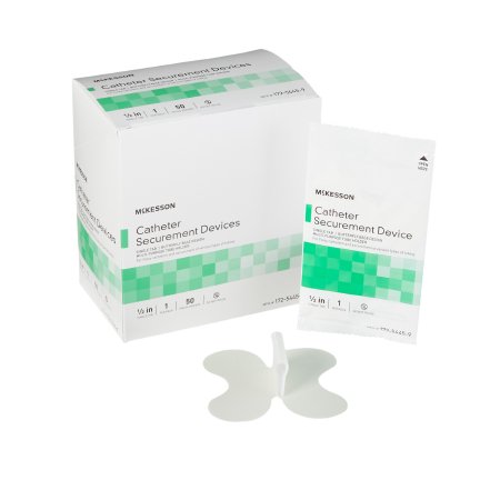 Catheter Anchoring Device - Catheter Stabilization Device McKesson NonSterile, 2.5 Inch Tab